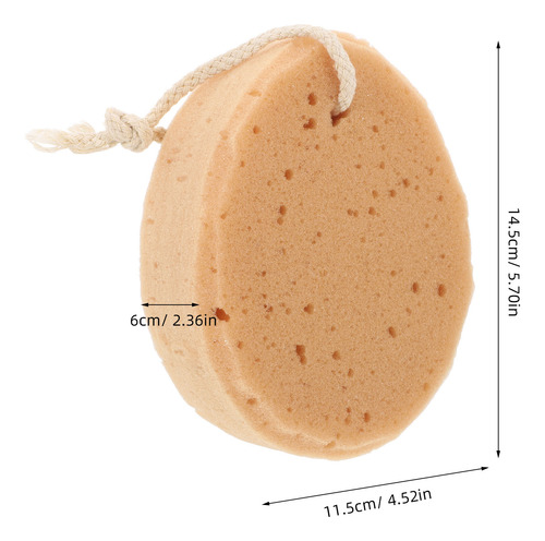 Esponja De Baño Artificial Con Forma De Panal De Algodón Con
