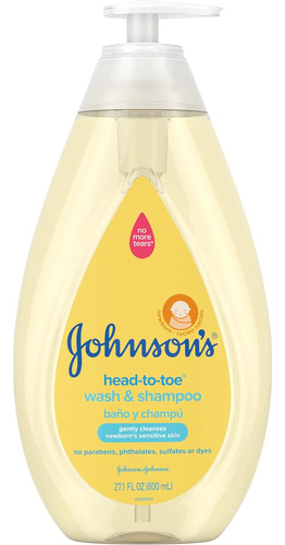 Johnson's Champú Para Bebés Y Recién Nacidos 800ml