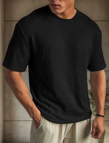Playera Básica Lisa Hombre