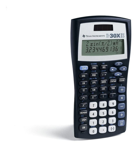 Calculadora Científica Texas Instruments Ti-30xiis, Negra