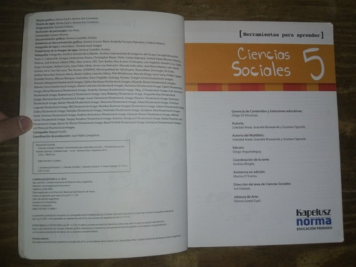 Ciencias Sociales 5 (con Multi Bloc). Kapelusz Norma
