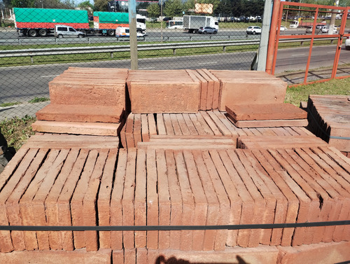 Ladrillo Tejuela Grande 33x15x3 Tejuelon X M2