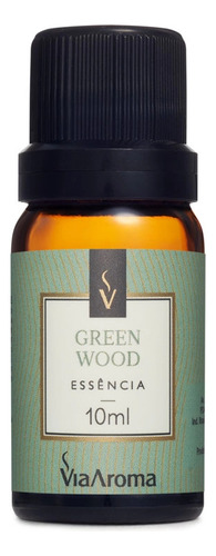 Essencia Para Difusor Via Aroma 10ml Classica Green Wood