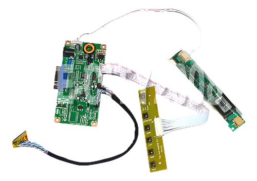 Tablero De Regulador Del Lcd Vga Monitor Kit De Bricolaje Pa