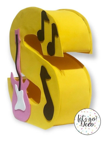 Letras 3d Mini Beat Power Rockers