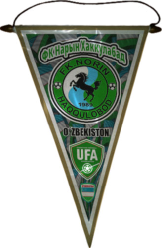 Banderin 37cm Full Color Futbol Uzbekistan Elegir Equipo Fk Naryn Khakkulabad Fk Naryn Khakkulabad