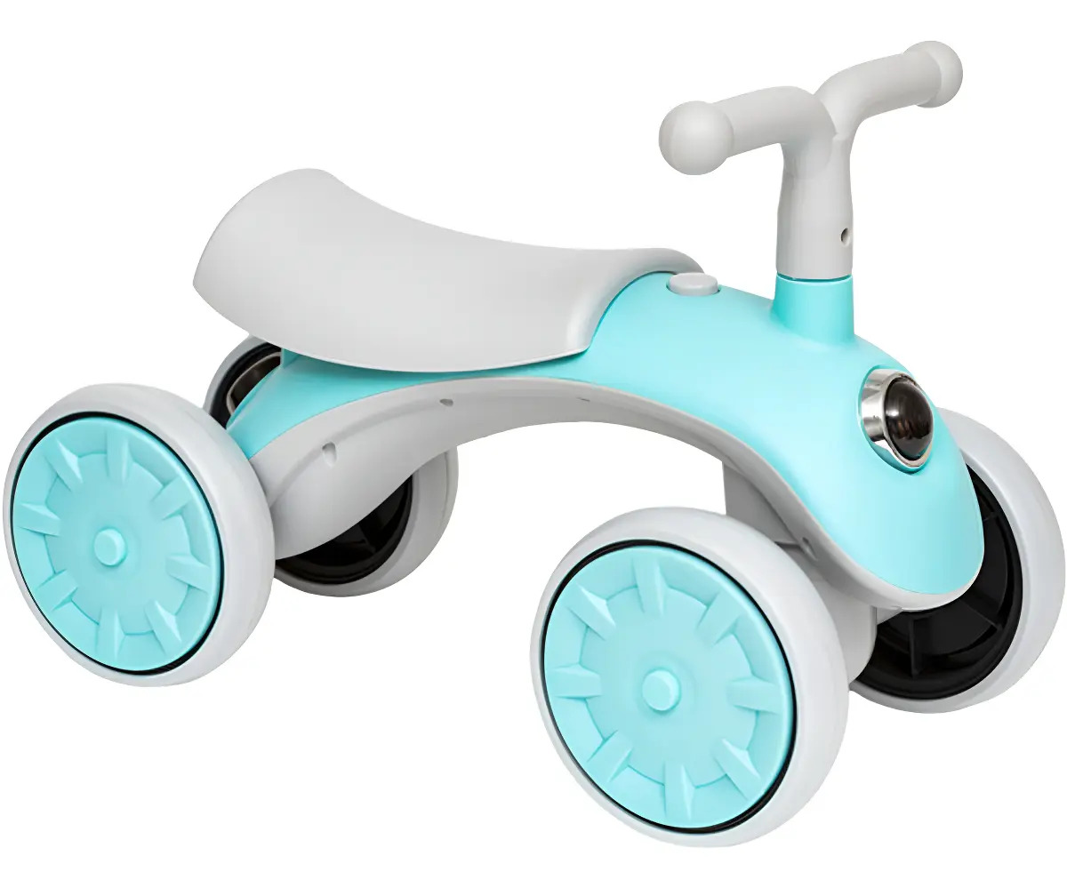 Bicicleta Scooter De Equilibrio Azul Buba Com Som E Farol Único