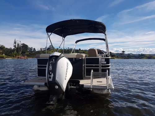 Pontoon Boat Starcraft Mx23c Motor Evinrude G2 150hp