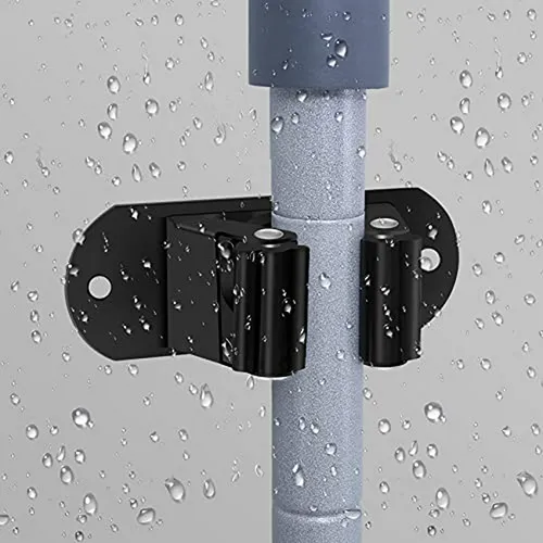 Soporte De Escobas Y Trapeadores De Acero Inoxidable Para Pa
