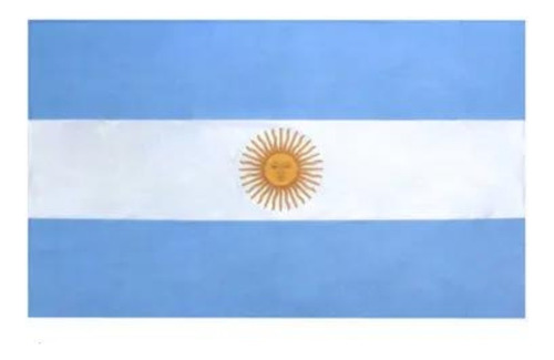 Bandera Argentina De Fiselina Para Balcon De 3 M X 60 Ancho