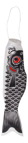 55/70/100/150cm Bandera De Manga Peces Streamer 150cm Negro