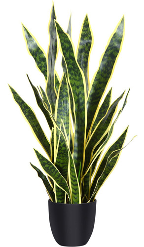 Planta Artificial Sansevieria: Ideal Para Decorar Interiore