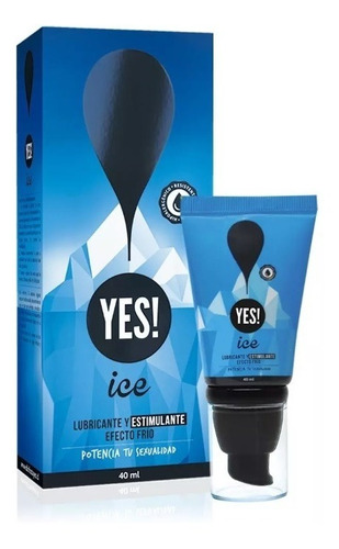 Lubricante Yes! Ice Gel Estimulante Íntimo Ice Intenso 40ml