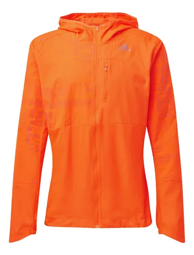 Campera Reflectante Own The Run Naranja adidas