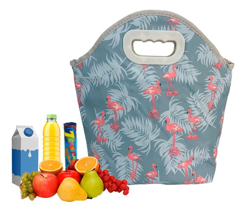 Bolsa Térmica Pratica + Marmita Fit Academia Praia Parque
