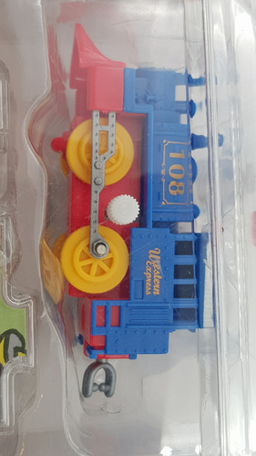 Rompecabezas Puzzle Train Set Toysmith 9422 Tren Azul 2009