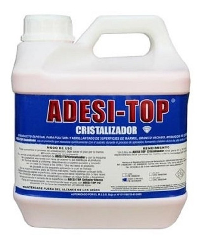 Adesi-top Cristalizador Y Abrillantado Rosado/blanco Galón