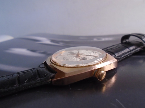 Technos Antigo Slim Master Cal As 1876 Guilhoche Gold Filled