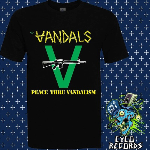 The Vandals Peace Thru Vandalism - Hardcore Punk - Polera- C