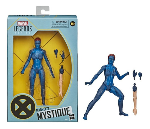 Figura De Acción Marvel Legends Series X-men - Mystique +3