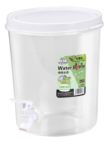 Hervidor Frío Para Refrigerador Con Jarra De 5l Redondo