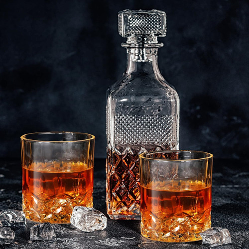 Paquete De 18 Vasos De Whisky Old Fashioned, 10 Onzas De Bou