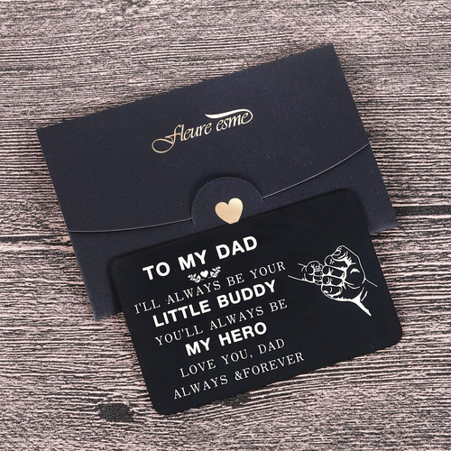 Tarjeta Para Insertar En La Billetera Del Hijo A Mi Papá Gif