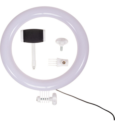 Imagem 6 de 10 de Ring Light Iluminador 10 Polegadas + Tripé Até 210cm Tedge