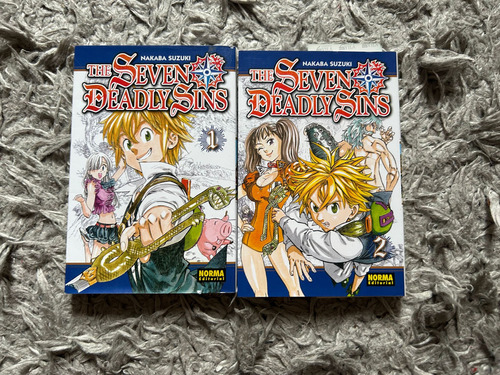 Manga The Seven Deadly Sins Libros 1 Y 2