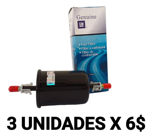 Filtro Gasolina Aveo Optra Corsa Luv Spark Gm Tienda Ccs