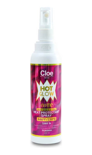 Hot Glow Heat Protectant Spray Cloe 250ml