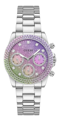Reloj Para Mujer Guess Color Blanco Heiress  Envío Gratis