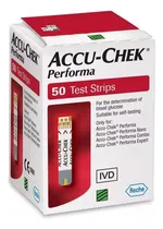 Comprar Tiras Reactivas Accu Chek Performa X50u Color Rojo
