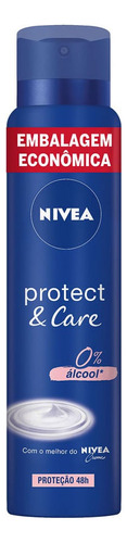 Antitranspirante em aerossol Nivea Protect & Care 200 ml