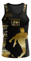 Comprar Camiseta Regata Muay Thai Unissex Treino Dry Fit Luta Uv50+