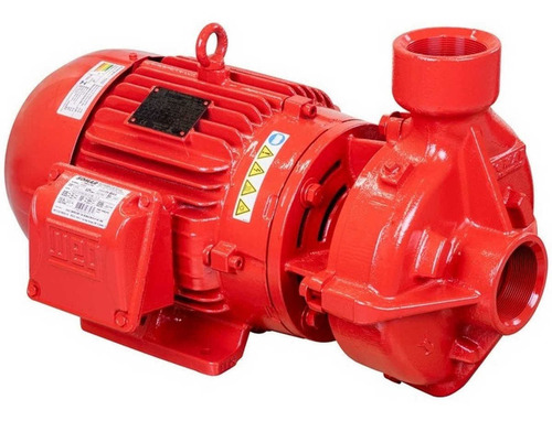 Bomba De Incêndio Somar Ssci5 Db11 10 Cv Trifásica 220v 380v Cor Vermelho Frequência 60hz 220/380v