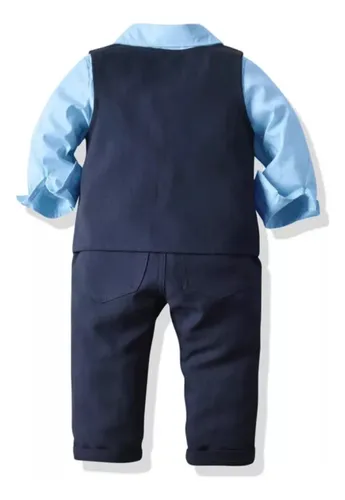 Terno Bebé Y Niño, Traje Elegante Moderno Niño