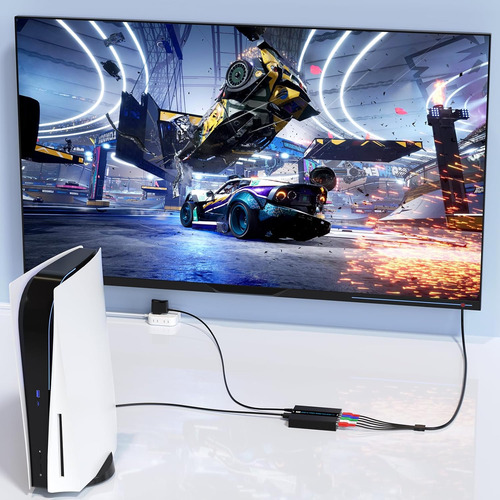 Convertidor Hdmi A Componentes De 4k/60 Hz Con Función De Es