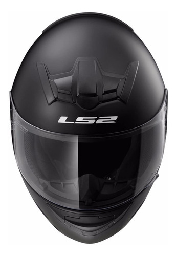 Casco Moto Integral Ls2 352 Rookie Negro Brillo Cuotas