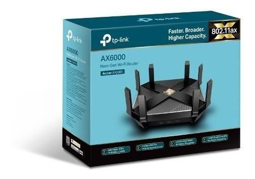 Roteador  Ax6000 Tp-link 802.11ax ( Nova Geração )