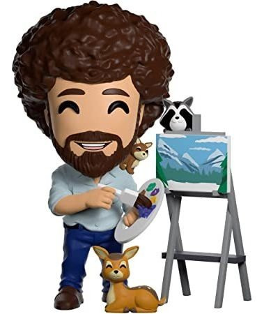 Youtooz Bob Ross And Friends - Figura De Vinilo De 5