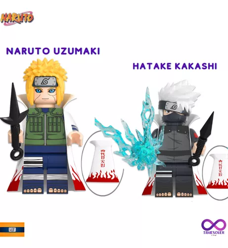 Em promoção! Naruto, Sasuke, Kakashi, Uchiha Hokage Lee Blocos De
