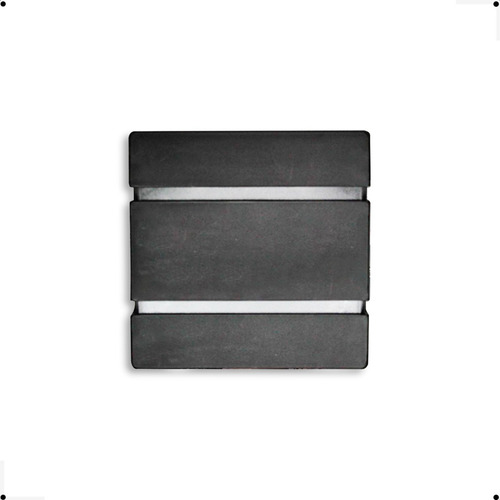Arandela Luminária Slim 2 Frisos Interna E Externa Led G9 Pt Estrutura Preto