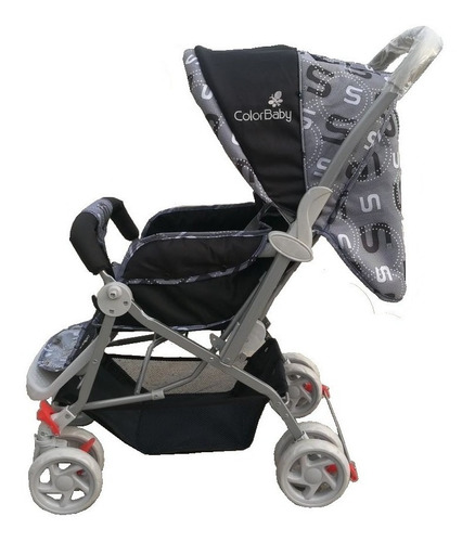Imagem 6 de 6 de Carrinho Infantil Confort Bebê Passeio Vira Berço Preto