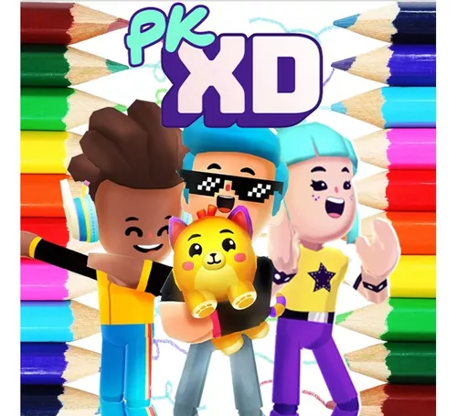 50 Desenhos Para Pintar E Colorir Roblox - Folha A4 Inteira! 1 Por