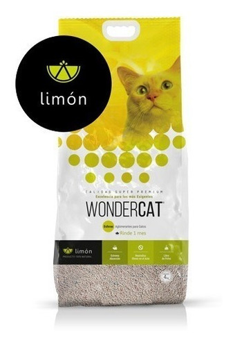 Piedritas Sanitarias Wondercat Esferas 4kg de peso neto