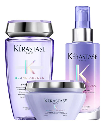 Kit Kérastase Highlighted Blond (3 Produtos)