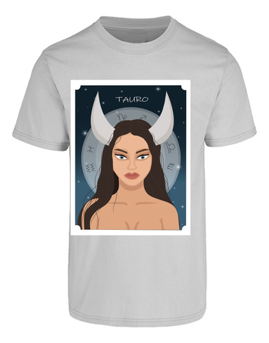 Playera Personalizada Signo Zodiacal - Tauro - Zodíaco