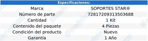Jgo De Topes Cofre Ford F-550 S Duty V8 7.3l 02 Al 03 S Star