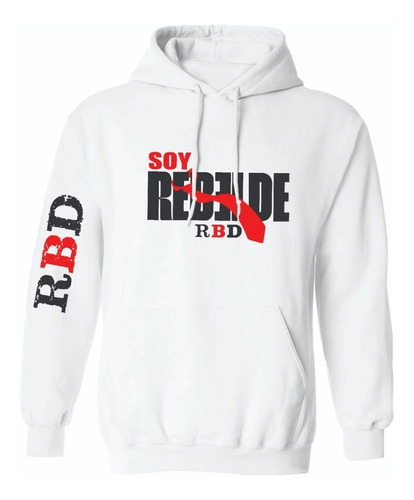 Sudadera Modelo Rebelde Rbd Estampado En Vinil